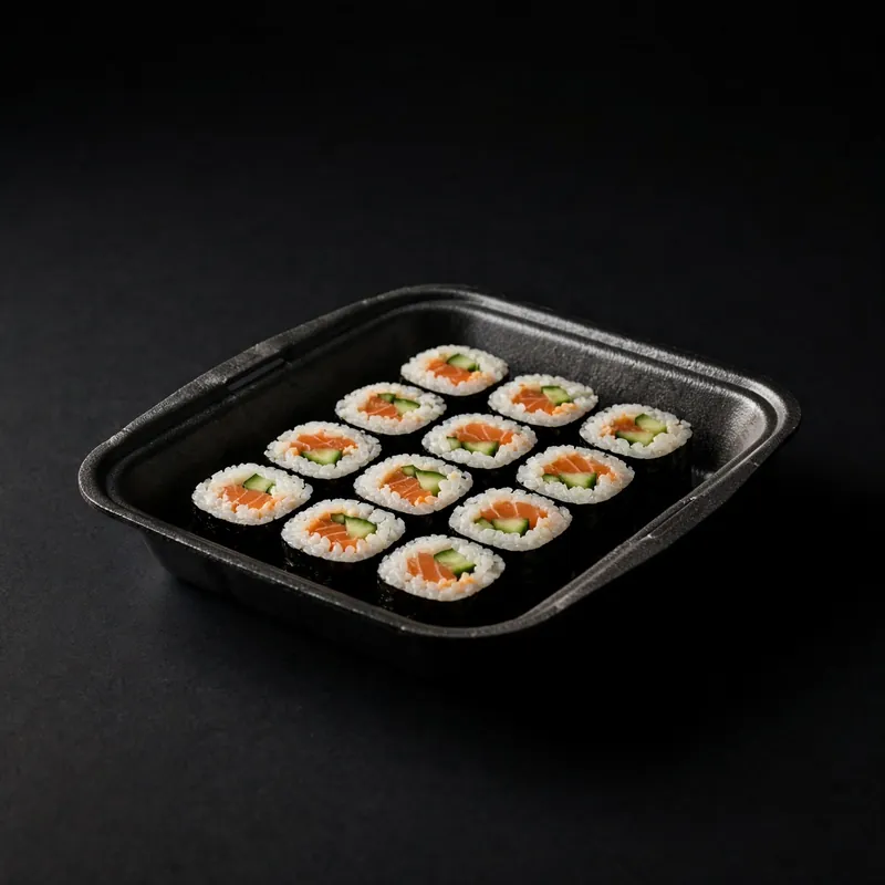 A box of mini rolls