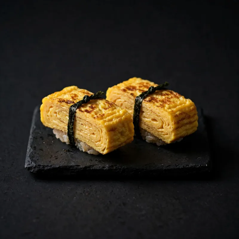 Tamagoyaki nigiri