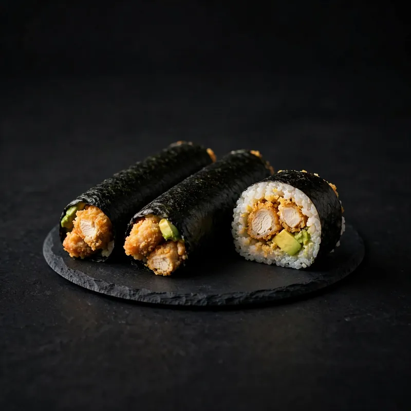 Crispy chicken rolls